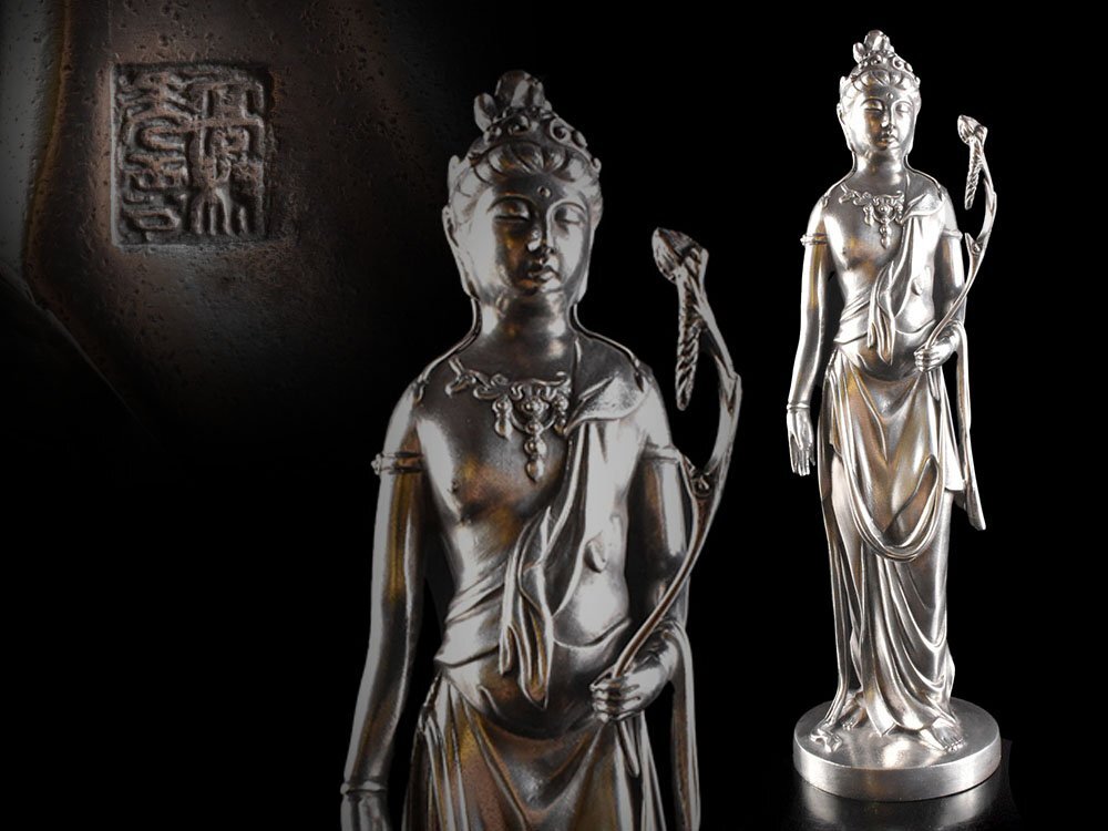 Yahoo!オークション -「高村光雲 銀製」の落札相場・落札価格