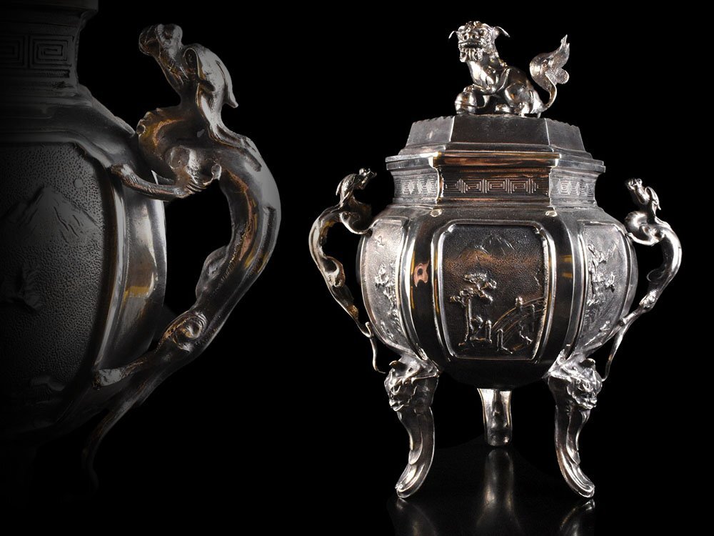 2025年最新】Yahoo!オークション -香炉(銀製)の中古品・新品・未