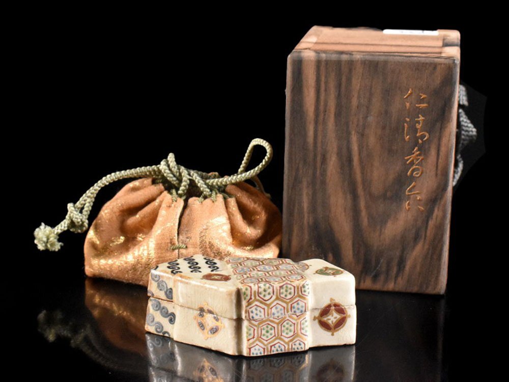 Yahoo!オークション -「野々村仁清」(香炉、香合) (京焼)の落札相場