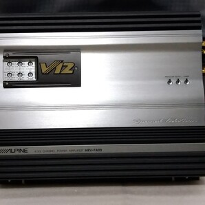 送料無料 アルパイン MRV-F409 4CH パワーアンプ 4/3/2Channel Power Amplifier ALPINE