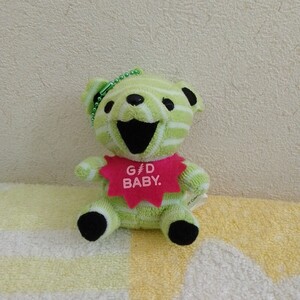 グレイトフル GRATEFUL DEAD BEAR テディベア ぬいぐるみ マスコット ボールチェーン キーホルダー