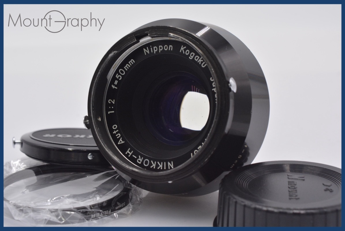 Nikon ニコン NIKKOR 50mm f2 (New) 動作OK フード付 Nikon ニコン NIKKOR 50mm f2 (New) 動作OK フード付