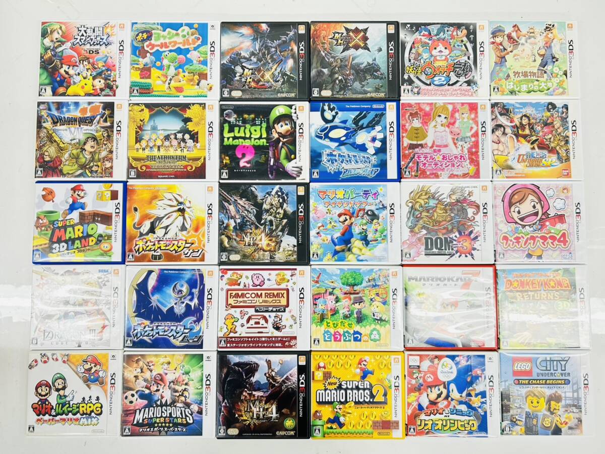 80本以上！！任天堂 DS &3DSゲームソフトまとめ売り 被りあり　動作未確認 80本以上！！任天堂 DS &3DSゲームソフトまとめ売り 被りあり