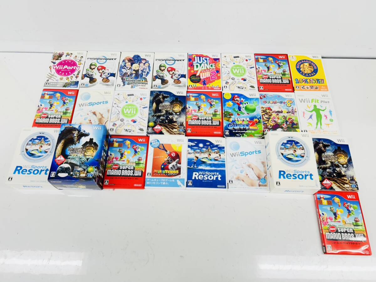 まとめ売りSALE  Wii本体　Wiiソフト Wii本体 バラ売り ニンテンドー ケーブル付き - メルカリ