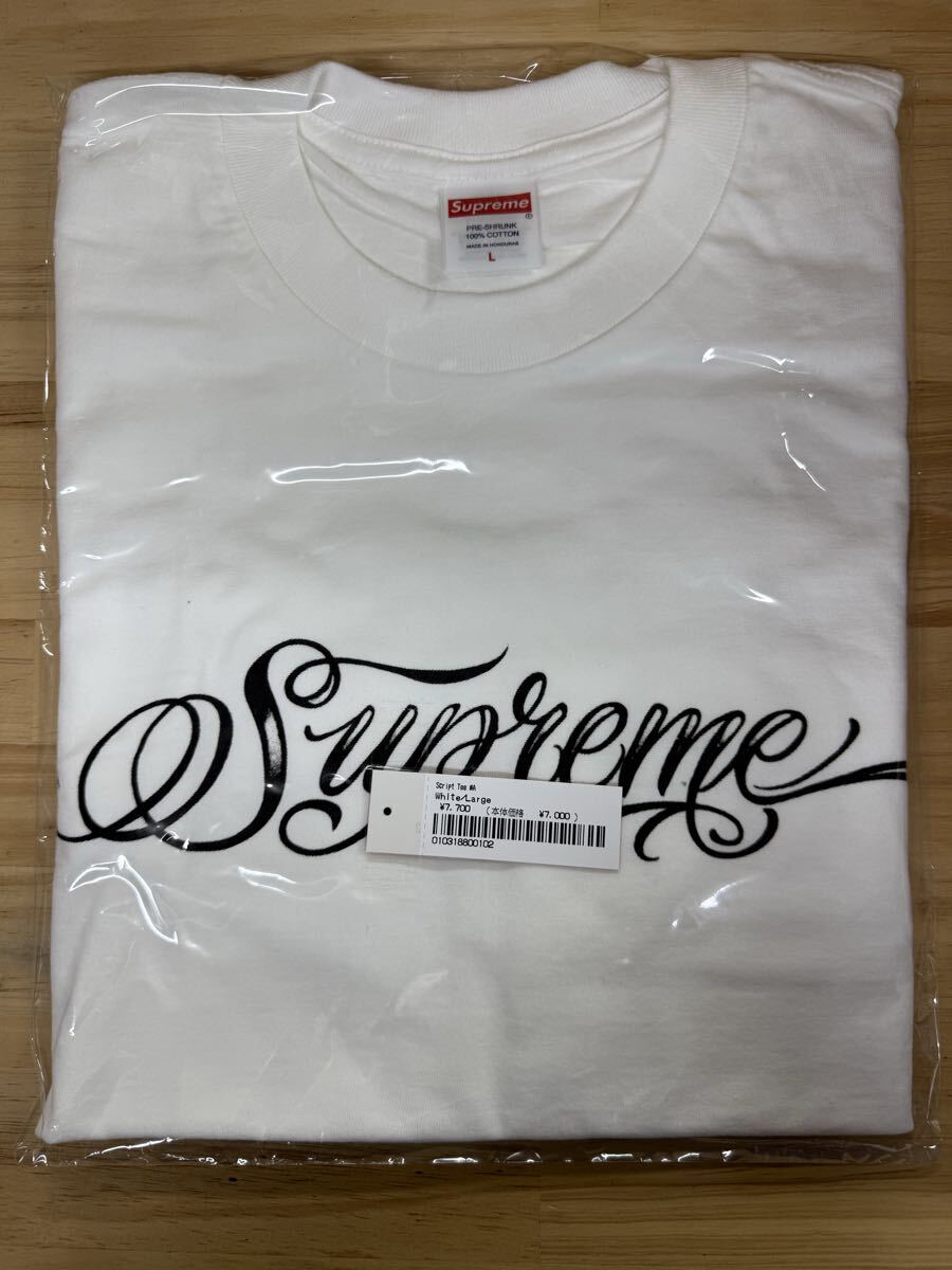 シュプリームTシャツ 新品未使用Lサイズ Supreme(シュプリーム) / Tシャツ/L/コットン/RED | 古着の販売
