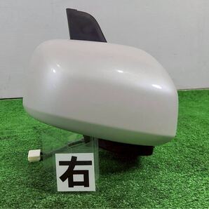 3057CH1】ダイハツ タント L375S ドアミラー 右 電動格納動作確認済 カラー W24 87910-B2891