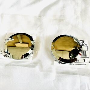 ◯在庫あり 即納 ゼファー χ ピボット カバー キャップ 2個 1台分 セット フレーム カバー メッキ ゼファー 550 【#Y】