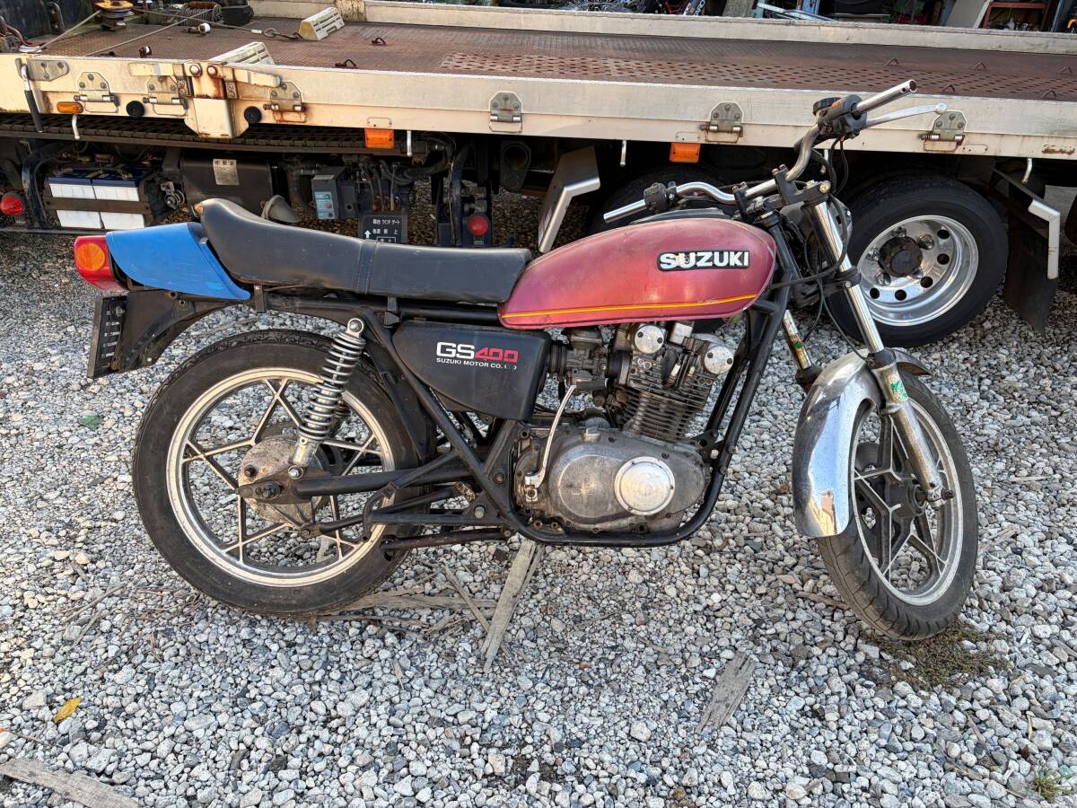Suzuki GS 400 外装値下げします取りに来れる方1万円引き(大田区) Suzuki GS 400 外装値下げします取りに来れる方1万円引き(大田