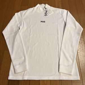 PGG!by PEARLY GATES!ハイネック!白!6(LL)!大きめの男性向け!新品未使用タグ付き!100円スタート!