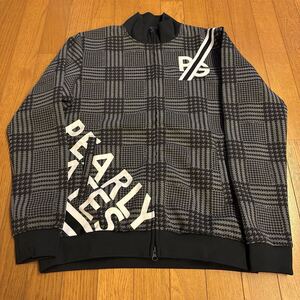 パーリーゲイツ !PEARLYGATES!グレー×ブラック!6(LL)!大きめの男性向け!100円スタート!