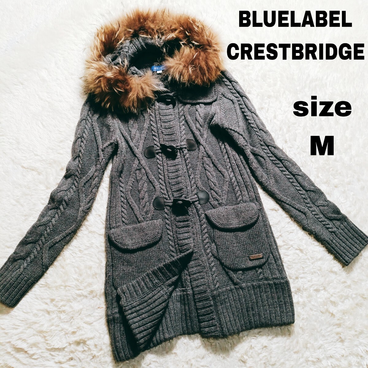 Yahoo!オークション -「ブルーレーベルクレストブリッジ コート」の