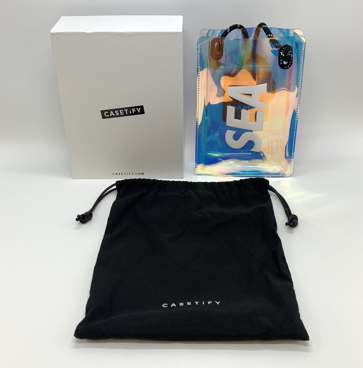WIND AND SEA スモールショルダーバック 未使用品 ESSENTIALS SMALL SHOUDER BAG（ショルダーバッグ）｜WIND AND