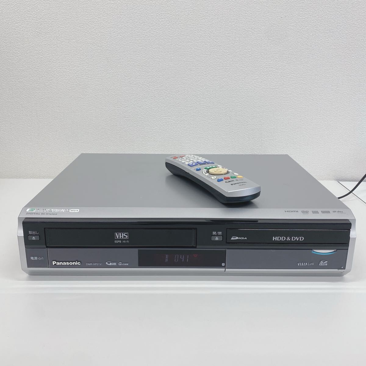 Panasonic DMR-XP21V VHS複合レコーダー 分解メンテナンス済 Panasonic DMR-XP21V VHS複合レコーダー 分解メンテナンス済
