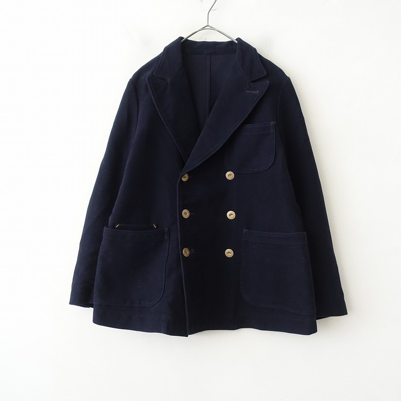 45アールピーエム 45rpm Pコート 45rpm - 2022美品45R 45rpm☆インディゴ藍染 麦サテンの908