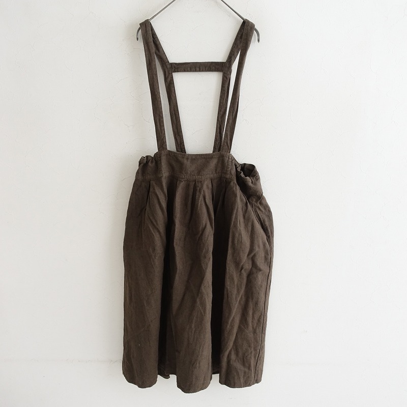 ✨未使用に近い美品＊ネストローブ＊リネンサスペンダー付スカート　ブラック nest Robeで秋支度・ | 吉祥寺店 | nest Robe Shop Blog | nest