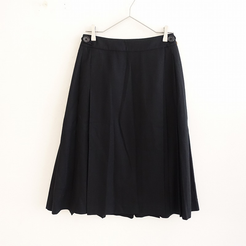 [未使用]マーガレットハウエル✖️FOXBROTHERSウールプリーツスカート　黒 2025年最新】Yahoo!オークション -マーガレットハウエル ウール