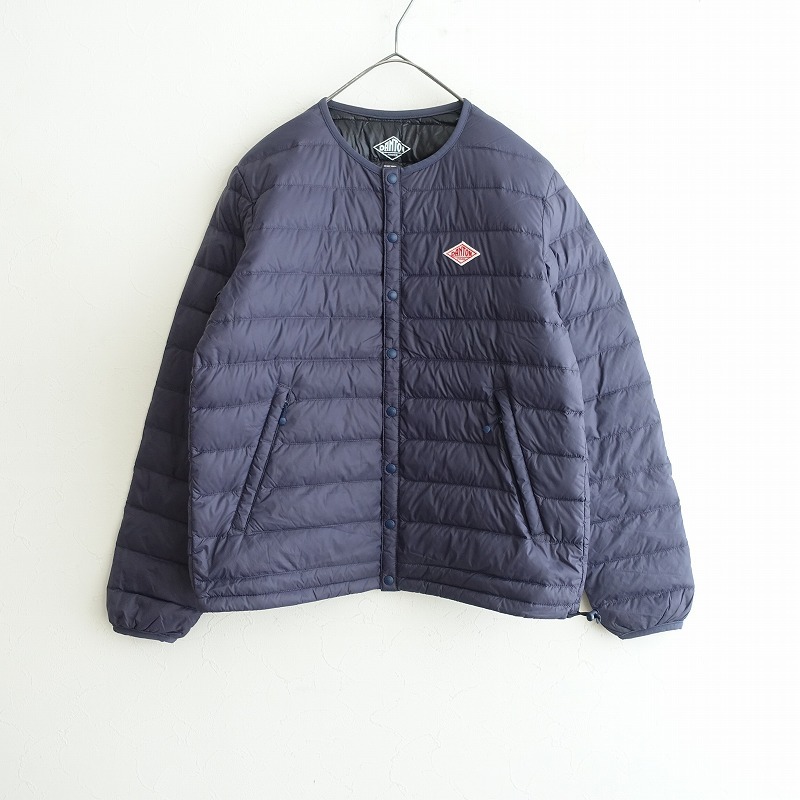 未使用タグ付き　ダントンダウン DANTON - 新品タグ付◉ DANTON クルーネックインナーダウン