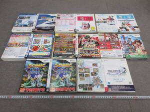 M【11-1】再★14 ゲームショップ保管品 ニンテンドーWii ダミージャケット 約10kg バイオハザード FF ドラクエ 他 展示用 見本 (10-13⑩)