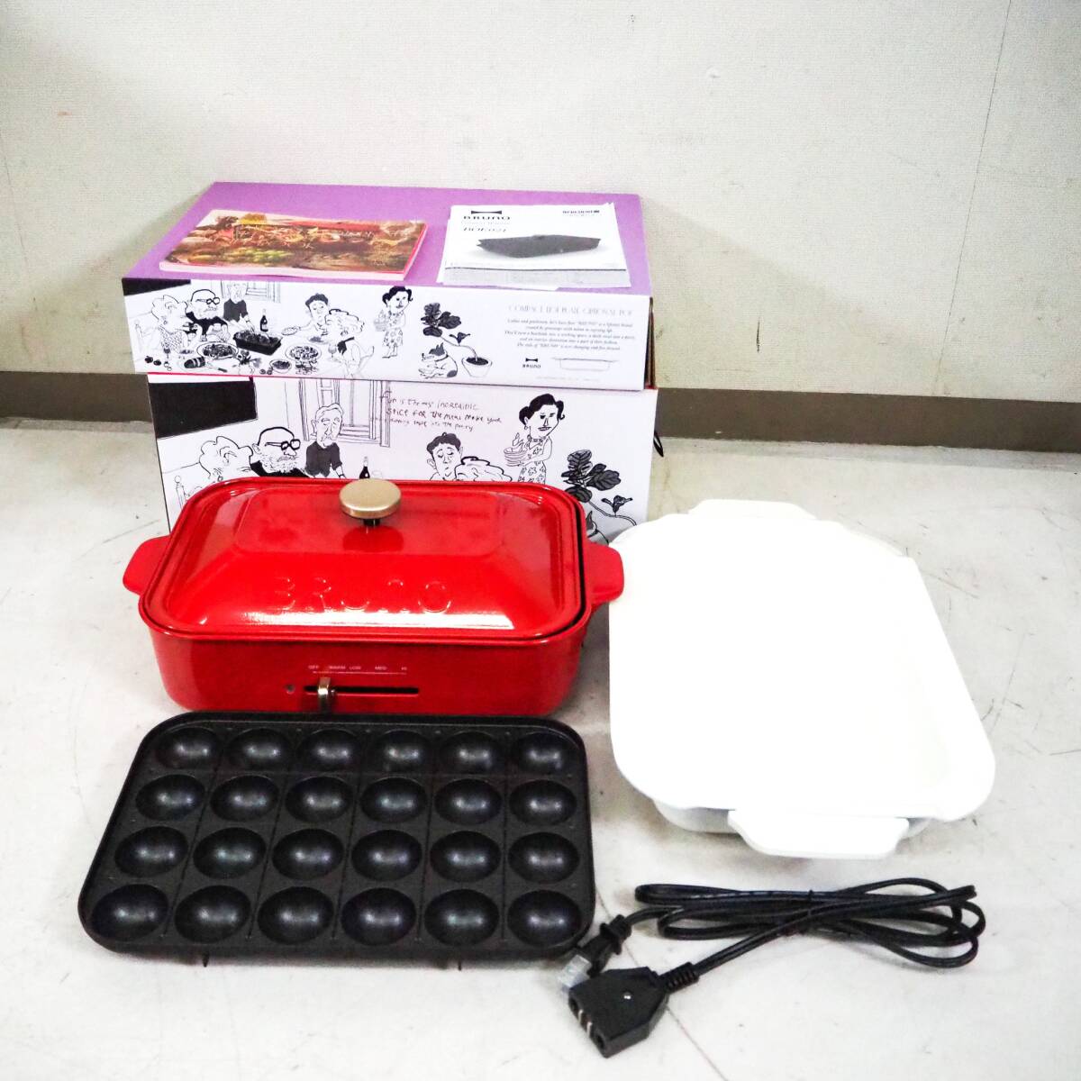 2025年最新】Yahoo!オークション -bruno ホットプレートの中古品