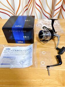 美品 DAIWA セルテート 2500 CERTATE REAL FOUR/REAL CUSTOM RCSハンドル付き ダイワ 日本製 MADE IN JAPAN