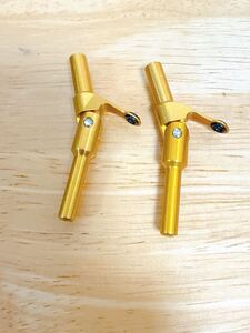 希少 八坂製作所 への字アダプター 2個セット 可変アダプター 穂先 ワカサギ