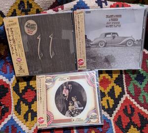 60's 70's スワンプ・ロック   デラニー&ボニー CD 3点セット