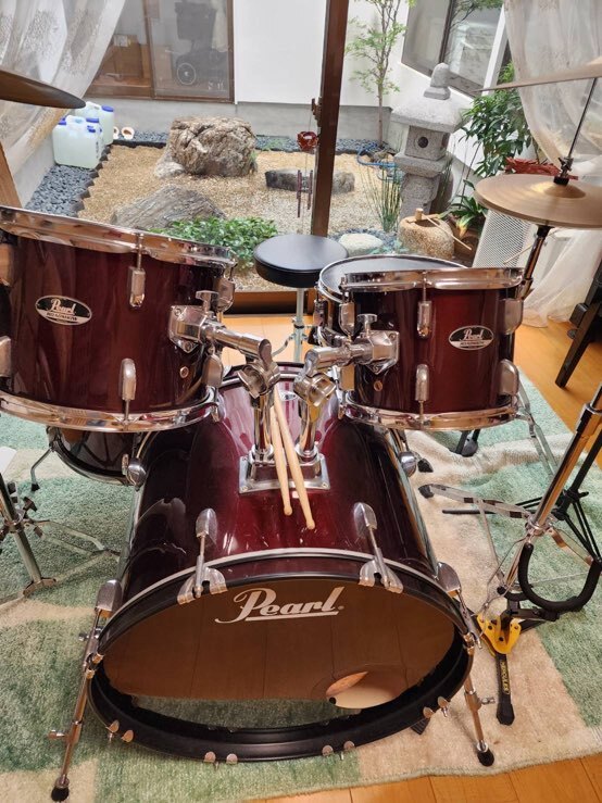 PEARL パール　ドラムセット　used 