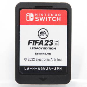 スイッチソフト◆任天堂 スイッチ【EA SPORTS FIFA 23 LEGACY EDITION】ソフトのみ Nintendo Switch 動作確認済 中古品 USED ●AS5374■