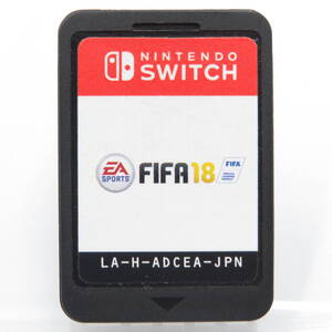 スイッチソフト◆任天堂 スイッチ【EA SPORTS FIFA 18】ソフトのみ Nintendo Switch 動作確認済 中古品 USED ●AS5375■