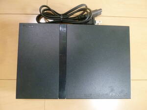 動作品 動作確認済 / PS2 プレステ2 PlayStation2 / 薄型 / SCPH-70000 / ブラック / SONY ソニー / メガネケーブル /