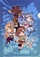 中古クリアファイル 集合 A4クリアファイル 「PS4/Switchソフト ライザのアトリエ2 ~失われた伝承と秘密の妖精