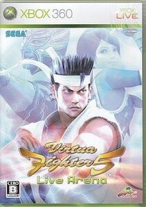 中古XBOX360ソフト バーチャファイター5 Live Arena