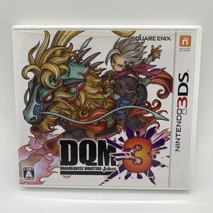 取扱説明書とケースのみ ドラゴンクエストモンスターズジョーカー3 任天堂3DS