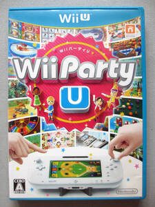 ★◆s 任天堂 Nintendo WiiU Wii Party U WiiパーティU 8種類の新感覚ゲーム GamePad 新作ミニゲーム スゴロク ソフト Wii U 動作確認 ☆★