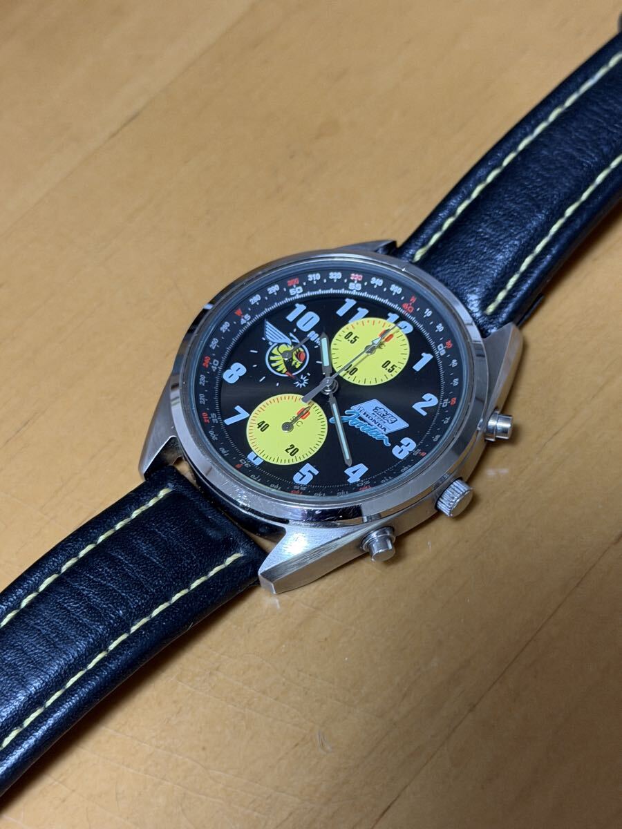 HONDA ホンダ 不動 F1 クロノグラフ 時計・メンズ QZ HONDA ホンダ 不動 F1 クロノグラフ 時計・メンズ QZ HONDA