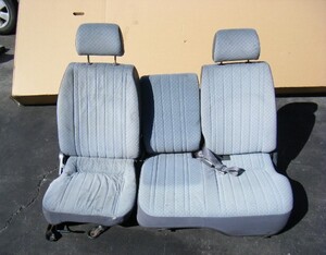 平成15年 ボンゴ TC-SK82V 純正 フロントシート 左右 運転席 助手席