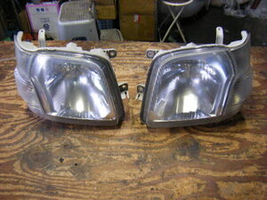 平成24年 S321V ハイゼット カーゴ 純正 ヘッドランプ 左右 ハロゲン Koito 100-51771