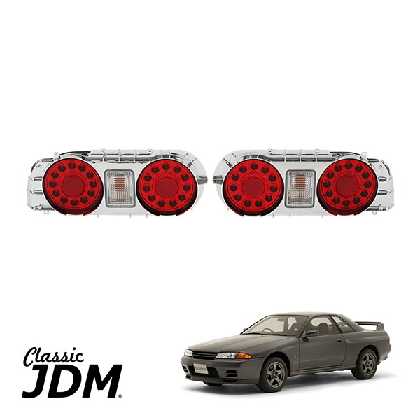 テールランプレンズのみ HR30スカイライン左右セット 傷あり ジャンク