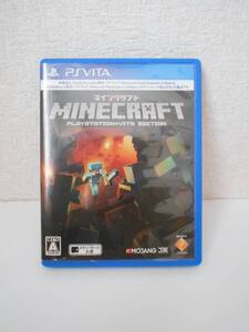 ★美品★マインクラフト MINECRAFT【PSVita】Minecraft:PlayStation Vita Edition プレイステーションヴィータ・ゲームソフト☆PS Vita