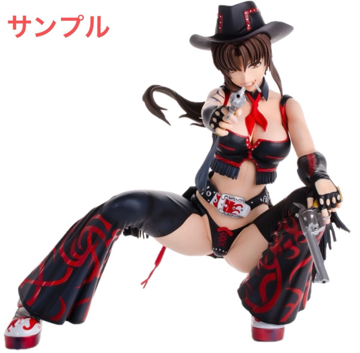 ラグーン商会限定 レヴィ カウガールver BLACK LAGOON 1/4 Amazon.co.jp: ブラックラグーン レヴィ カウガール フィギュア