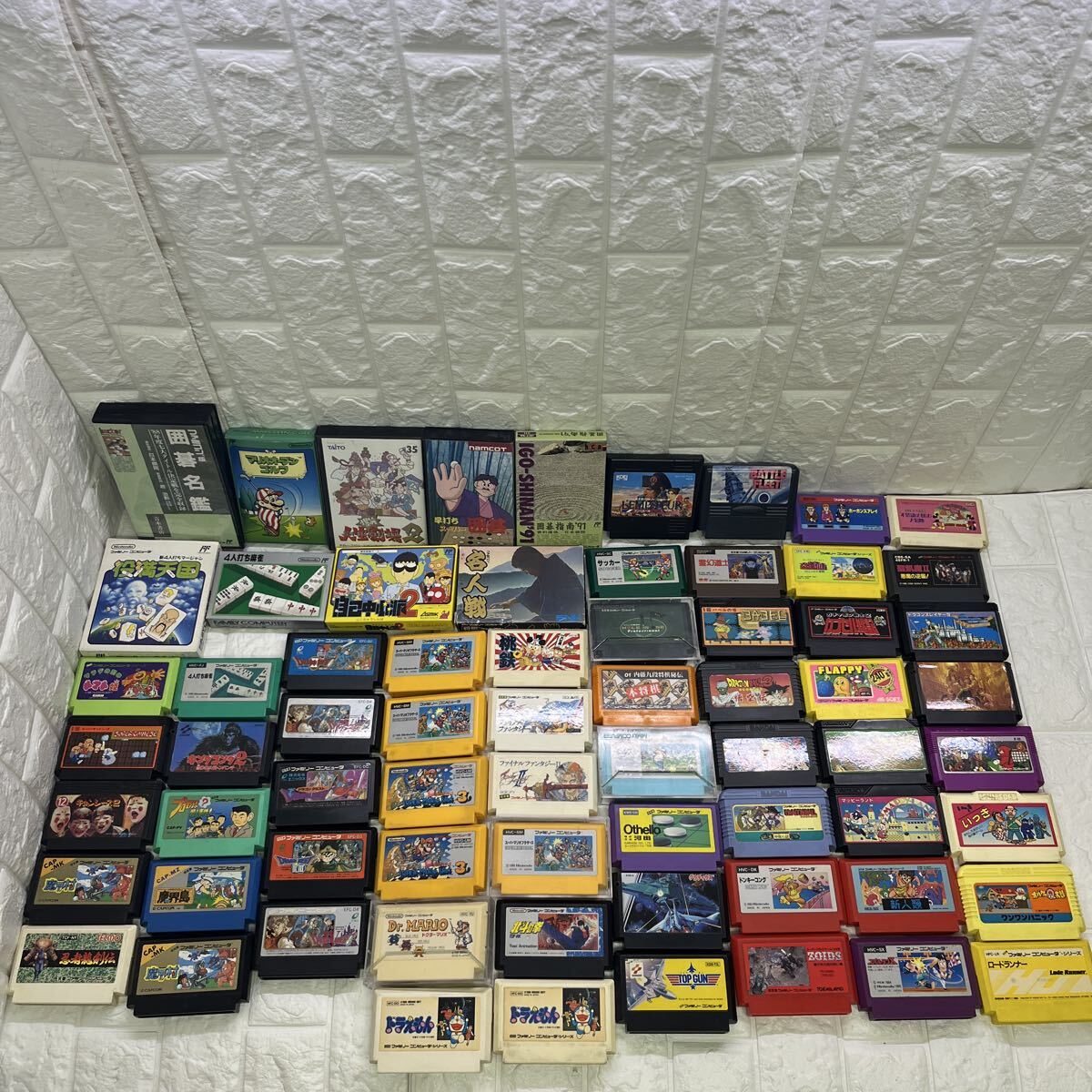 ファミコン　まとめ売り101本 2025年最新】ファミコンソフト まとめ売りの人気アイテム - メルカリ