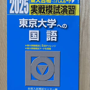 【フリマ出品/即購入OK】☆☆美品・新品状態☆☆2025年東京大学への国語 実戦模試演習(駿台)/送料無料
