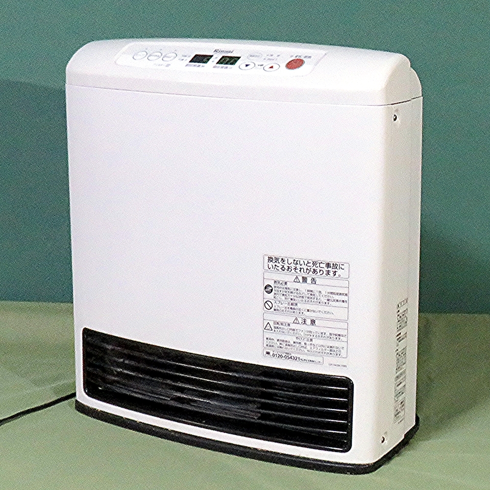 Rinnai リンナイ　ガスファンヒーター　RC-K4002E-2 ⭐️未使用品⭐️ ニューデザインのガスファンヒーター新発売 カラー