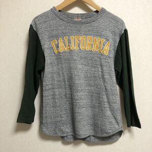 送料込 cheswick 七分袖 Tシャツ Sサイズ USED チェスウィック 東洋エンタープライズ 長袖 Tシャツ カットソー 刺繍 メンズ アメカジ 古着