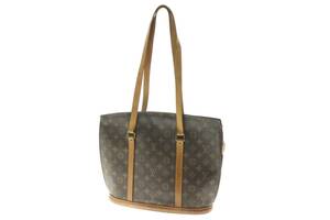 LCIQ7-10-3 LOUIS VUITTON ルイヴィトン トートバッグ ショルダーバッグ バビロン モノグラム VI0986 レディース メンズ ブラウン 中古