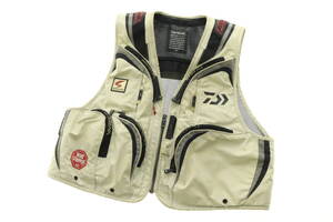 VMPD7-1016-6 Daiwa Daiwa Жилет DV-1001 Windstopper короткий плоский жилет Рыболовное оборудование Ветрозащитная функция M размер используется