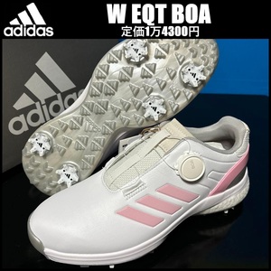 25.0cm * обычная цена 1 десять тысяч 4300 иен * новый товар Adidas Golf туфли для гольфа W EQT BOA боа шиповки обувь женский wi мужской EW6285