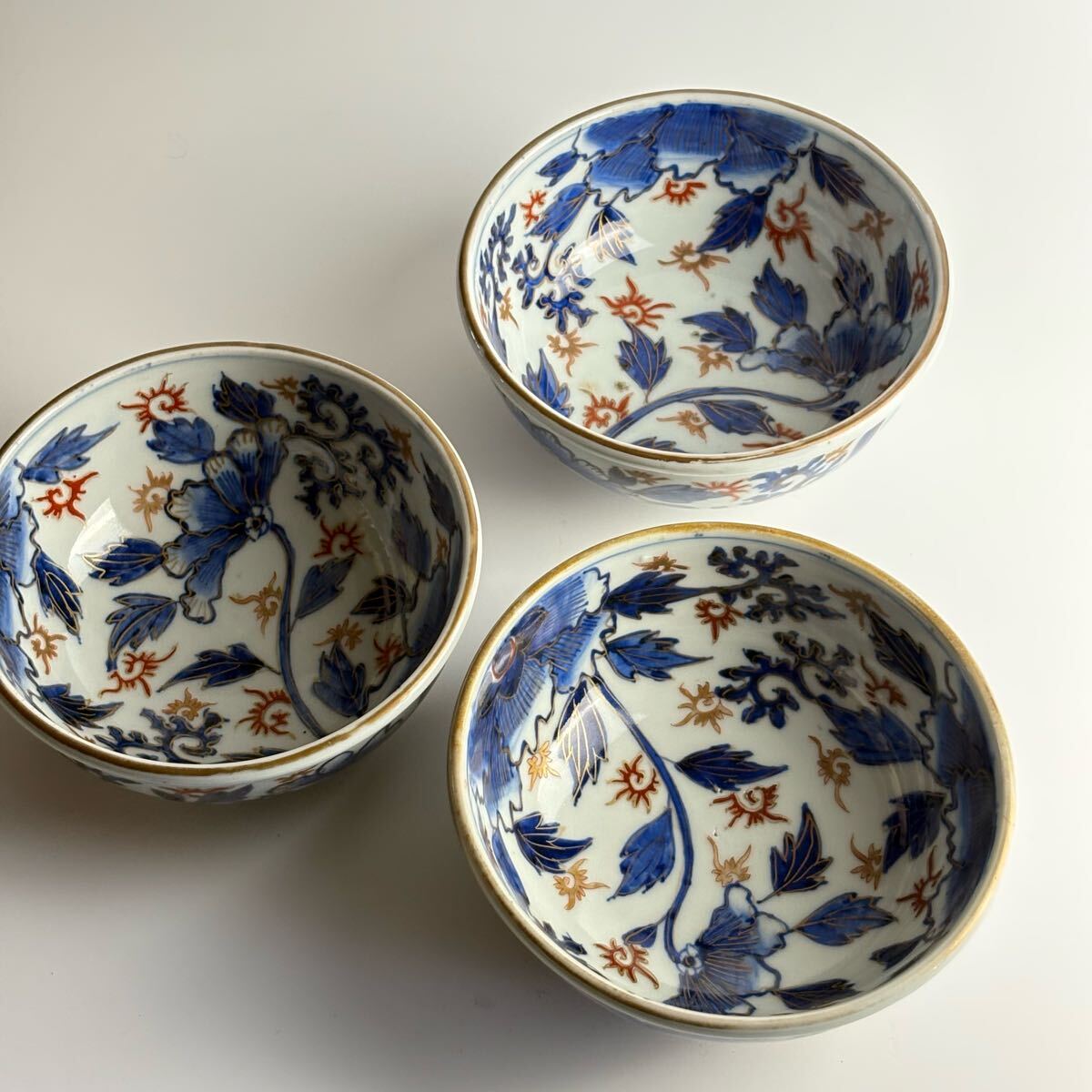 古伊万里　重ね鉢　金彩　骨董 2419 其泉作 琳派古伊万里 金襴手 鉢 金彩 81FTJaqCI3L._UF894