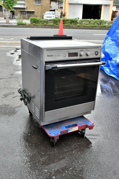 【業務用】リンナイ ガス高速オーブン都市ガス RCK-10M(ａ)2003年製 リンナイ ガス高速オーブン『コンベック』 RCK－10M（a