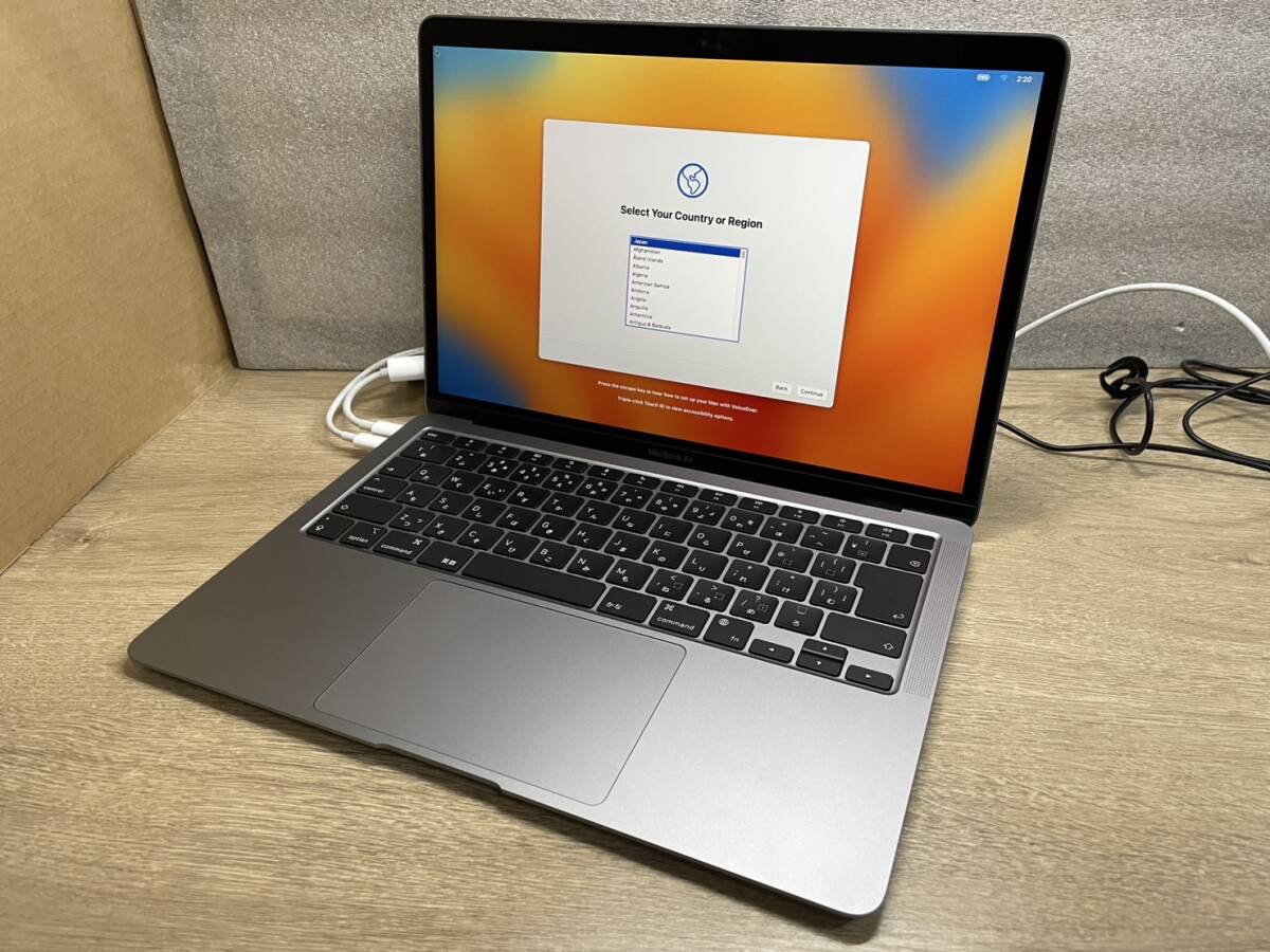 MacBook Air M1 8gb/246gb ジャンク MacBook Air 13.3